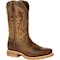 Durango Men's Waterproof Western Work Boot, 7.5 M, Steel Toe, 12 in H, Rugged Tan, DDB0297 DDB0297 - alternate 1